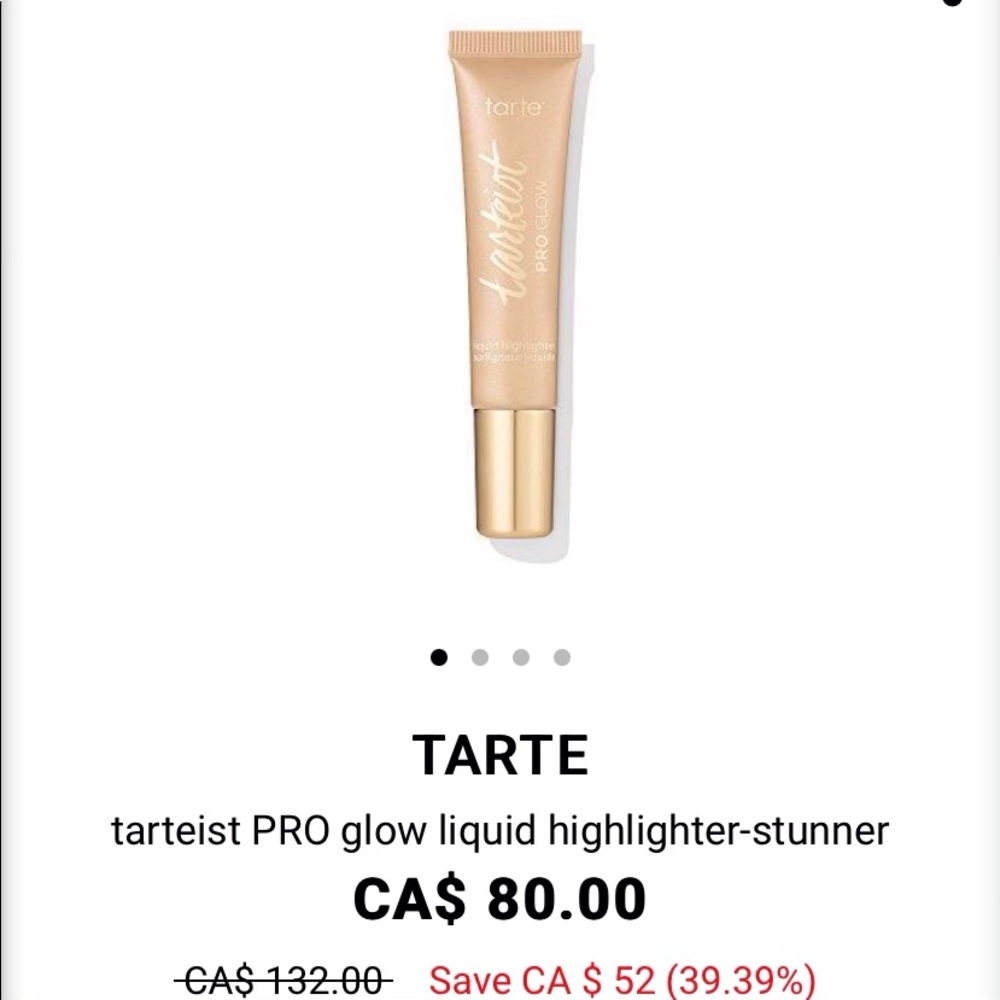 NEW tarteist PRO glow liquid highlighter stunner โจ - Picture 4 of 4